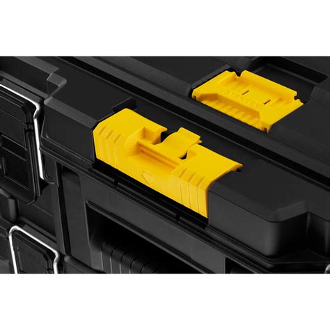 stanley metal 2 piece rolling tool box|stanley modular rolling toolbox.